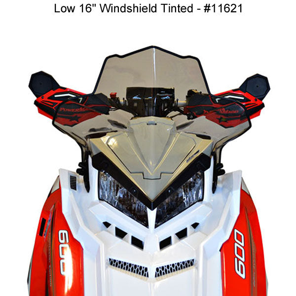 Polaris Axys Chassis PowerMadd Cobra Windshields