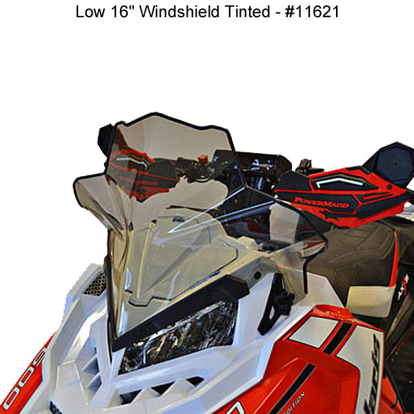 Polaris Axys Chassis PowerMadd Cobra Windshields