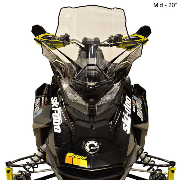 Ski Doo Generation 4 PowerMadd Cobra Windshields