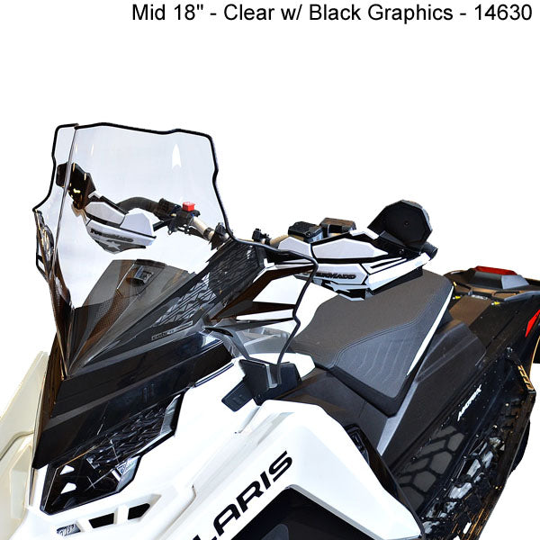 Polaris Matryx Chassis PowerMadd Cobra Windshields