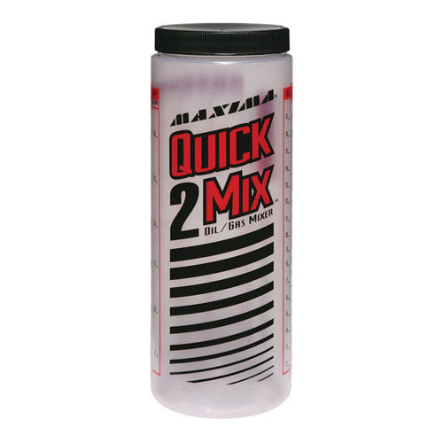 2 STROKE ATV Quick Mix Measuring Premix Cup Oil Bottle W Screw Cap